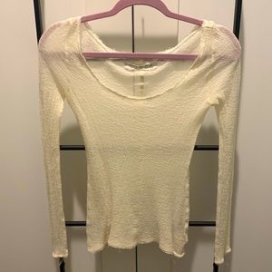 Womens Free People Translucent Top